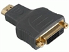 DVI to HDMI Adapter - Gold